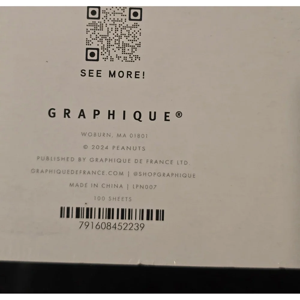 Graphique Peanuts & Gang Magnetic Note Pad